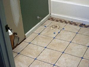 Bathroom Floor Tile Flooring, How To Lay Ceramic Tile On A Bathroom Floor