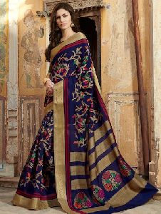 Party Wear Linen Saree