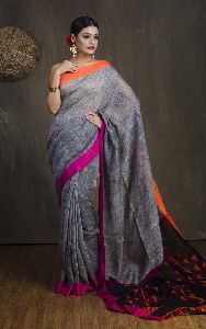 Fancy Handloom Matka Silk Saree