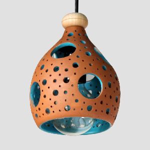 Coco Medium Design 2 Terracotta Pendant Light