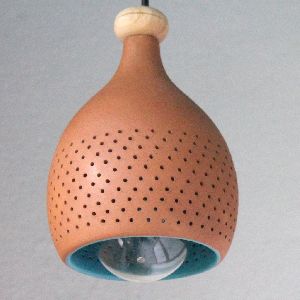 Coco Medium Design 1 Terracotta Pendant Light