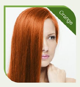 Chemical Free Orange Hair Color