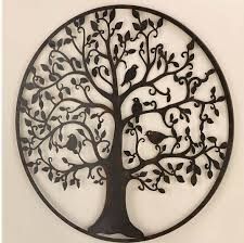 Iron Tree Wall Decor