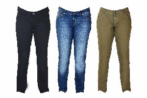 Ladies Jeans Mix Shade