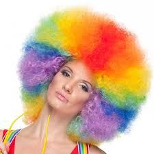 Clown Afro Wig