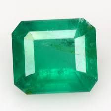 Octagon Natural Emerald