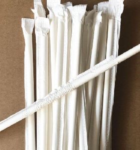 Paper Wrapped Straw