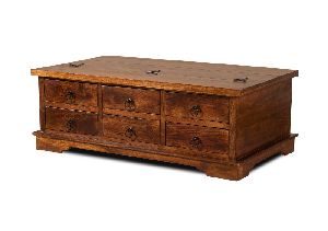 Solid wood antique trunk manufacturer in india