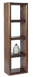 Solid wood book rack