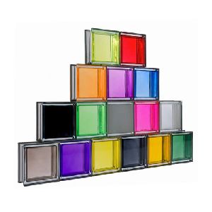 Colorful Glass Brick