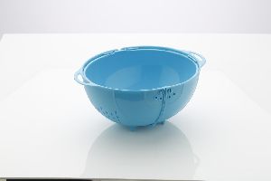 Blue Plastic Rice Bowl