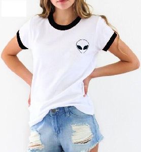 Ladies Round Neck T-Shirt