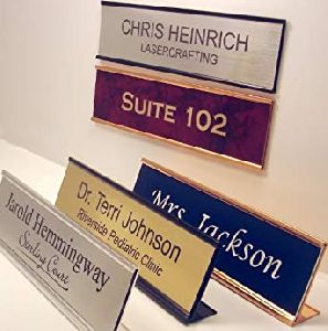 Name Plate Designing Services