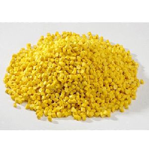 Yellow HDPE Granules