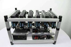 Crypto Coin Mining Rig 6x GTX 1660 Raven Coin Grin Beam BTC Bitcoin Ethereum ETH