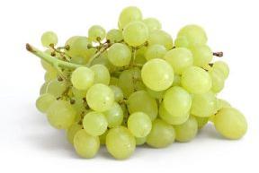 fresh green grapes