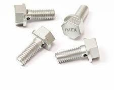 Polished Aluminium Fixation Bolt, For Automobiles, Automotive Industry, Fittings, Certification : ISI Certified