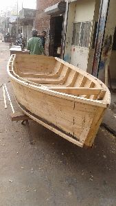 Wooden Fishing Boat, Loading Capacity : 0-500kg, Color