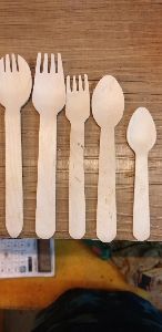 Disposal wooden spoon