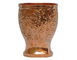 Copper Designer Glass
