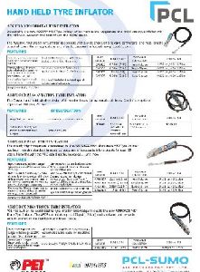 DIGITAL HAND HELD TYRE INFLATORS