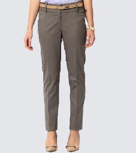 Buy Hermosa India Polyester Formal Trouser for Women Ladies Girls for  Formal Wear Casual Wear Office Wear Blue Size 28 at Amazonin