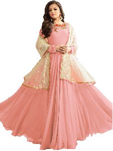 Anarkali Salwar Suits F1169 Pink