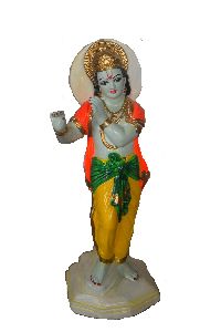 Basuri Krishna Clay Statue
