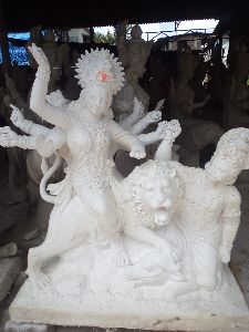 Marble Durga Statue