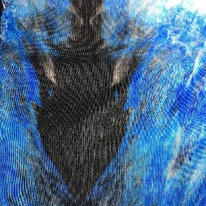 digital printing knit silk double jersey interlock fabric