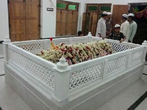 Carved Marble Mosque Grill