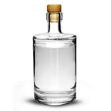 flint glass bottle