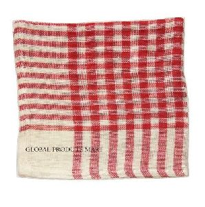 Printed Check Duster Cloth