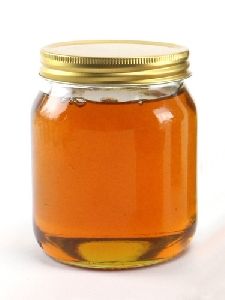 Glass Honey Jar