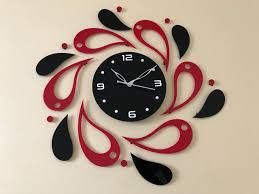 acrylic wall clock