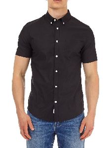 Half Sleeve Cotton Mens Slim Fit Shirts, Pattern : Plain, Feature : Easily  Washable at Rs 110 / Piece in Darbhanga