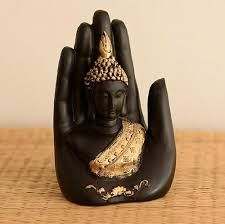 Palm Buddha Statue