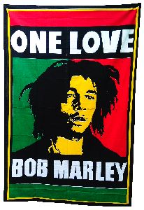 One Love Cotton Wall Hanging Tapestry