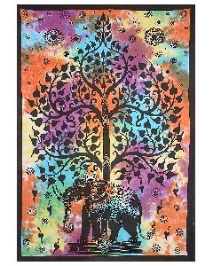 Tree of Life Psychedelic Cotton Wall Hanging Tapestry