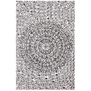 Twin Black & White Cotton Wall Hanging Tapestry