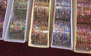 Double Stepping Glitter Bangles