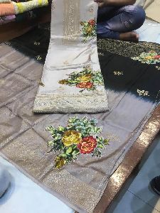 Silk Crepe De Chine Silk Dress Material