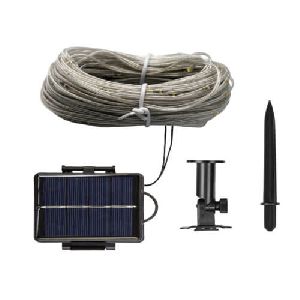 10m 100 Clear Fairy Lights Battery and Solar Powered