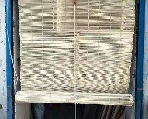 White Bamboo Chick Blinds