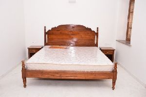 Handcrafted Wooden Bed