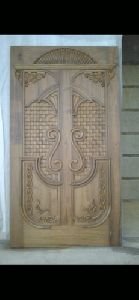 Handcrafted Wooden Door