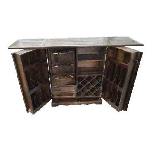 Wooden Bar Cabinet