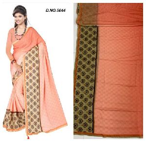 Chinese Chiffon Saree