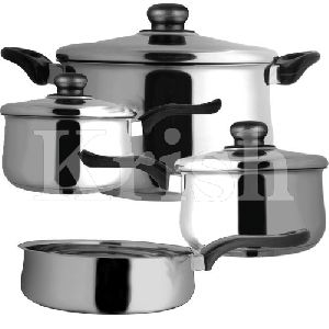 Belly Cookware Set With Bakelite Handle- 7 & 12 Pcs