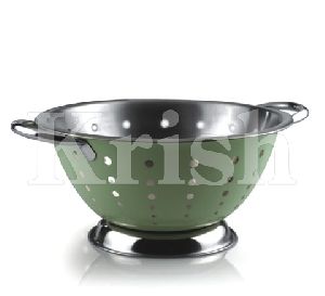 Colored Deep Colander - Raindrop Cutting